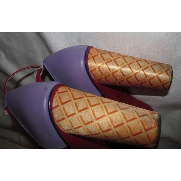 MADAME FLAMINGO ice cream cone heels kawaii shoes - Picture 4 of 5